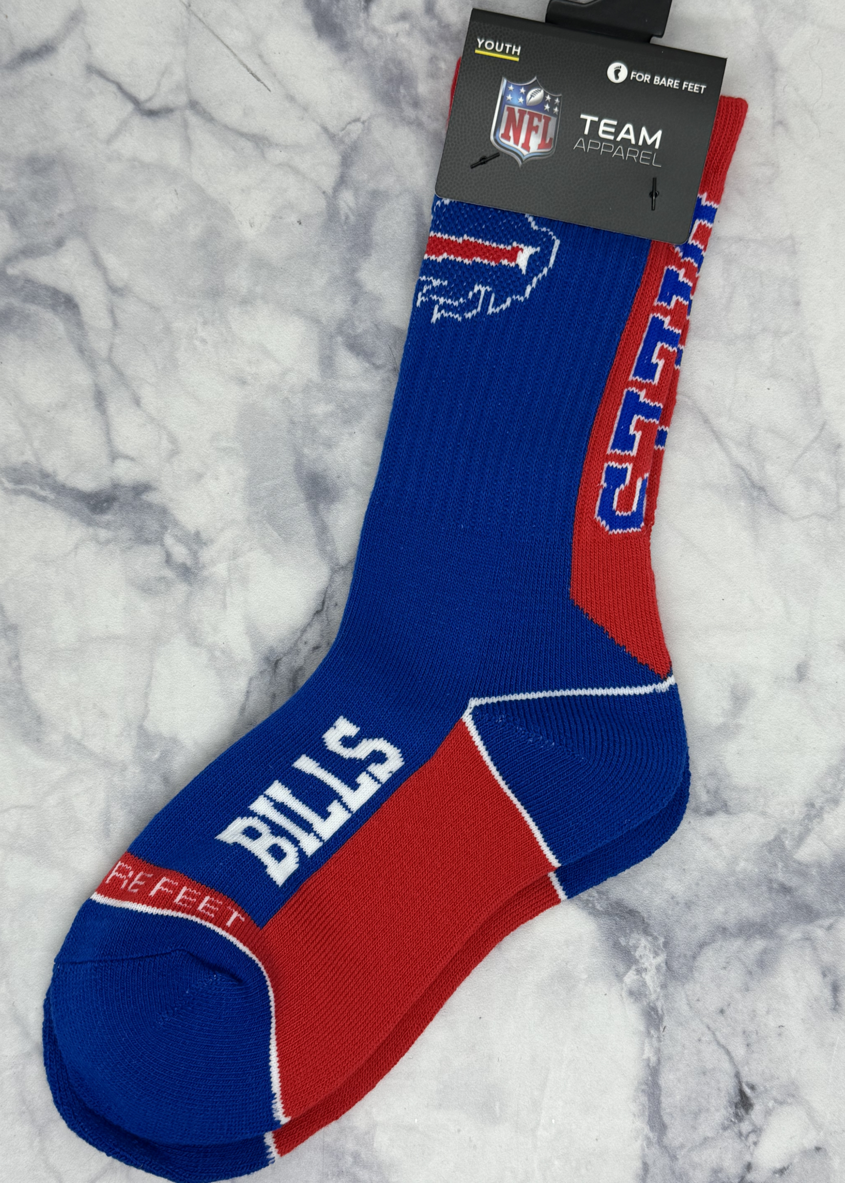 YOUTH BUFFALO BILLS MVP SOCKS