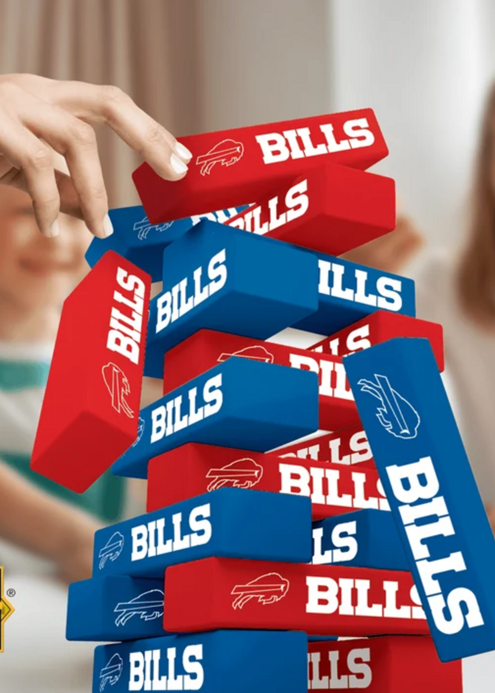 BUFFALO BILLS TUMBLE TOWER GAME