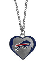 BUFFALO BILLS HEART NECKLACE