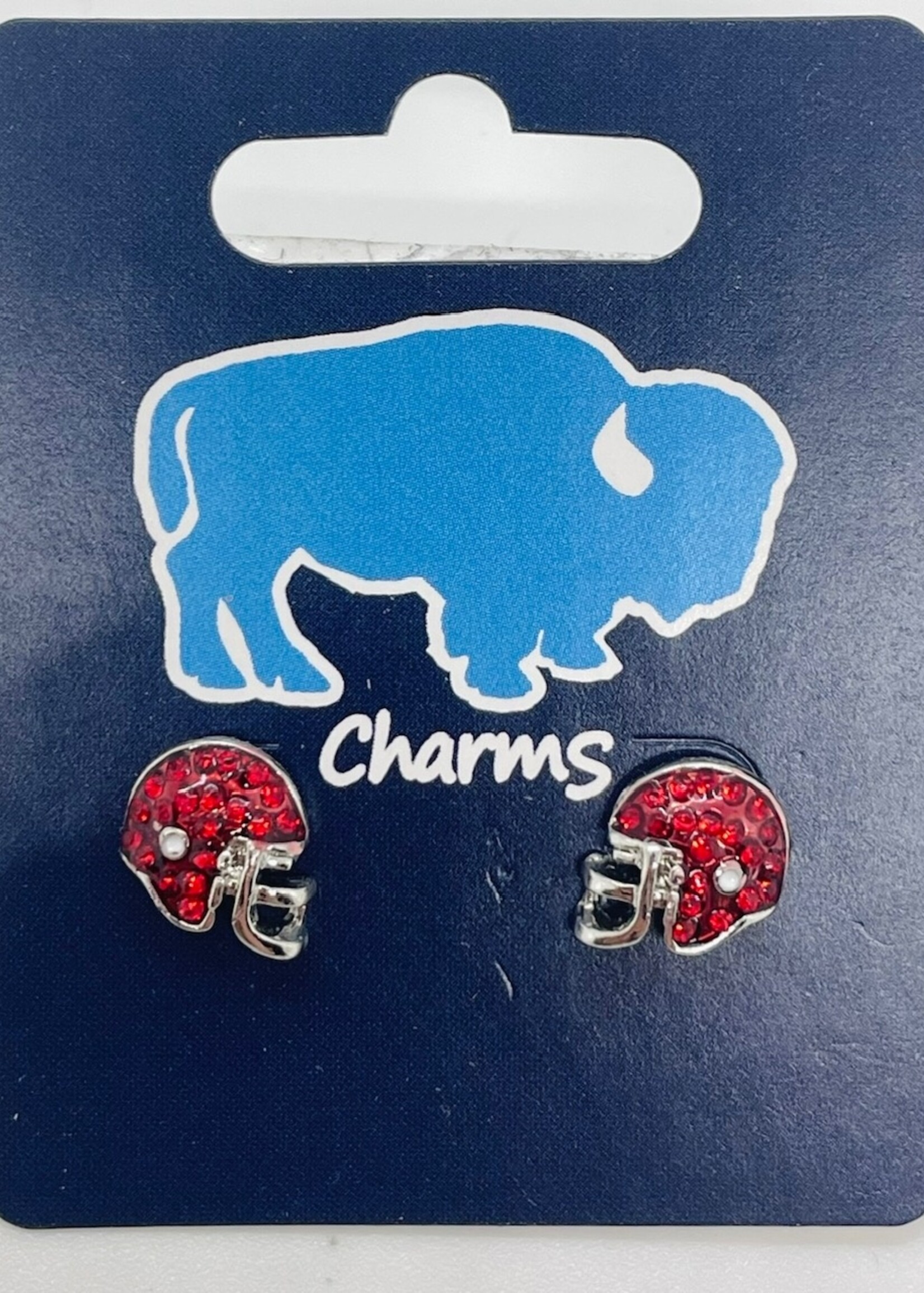 BUFFALO BILLS GAME DAY HELMET EARRINGS