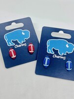BUFFALO BILLS GAME DAY  FOOTBALL EARRINGS