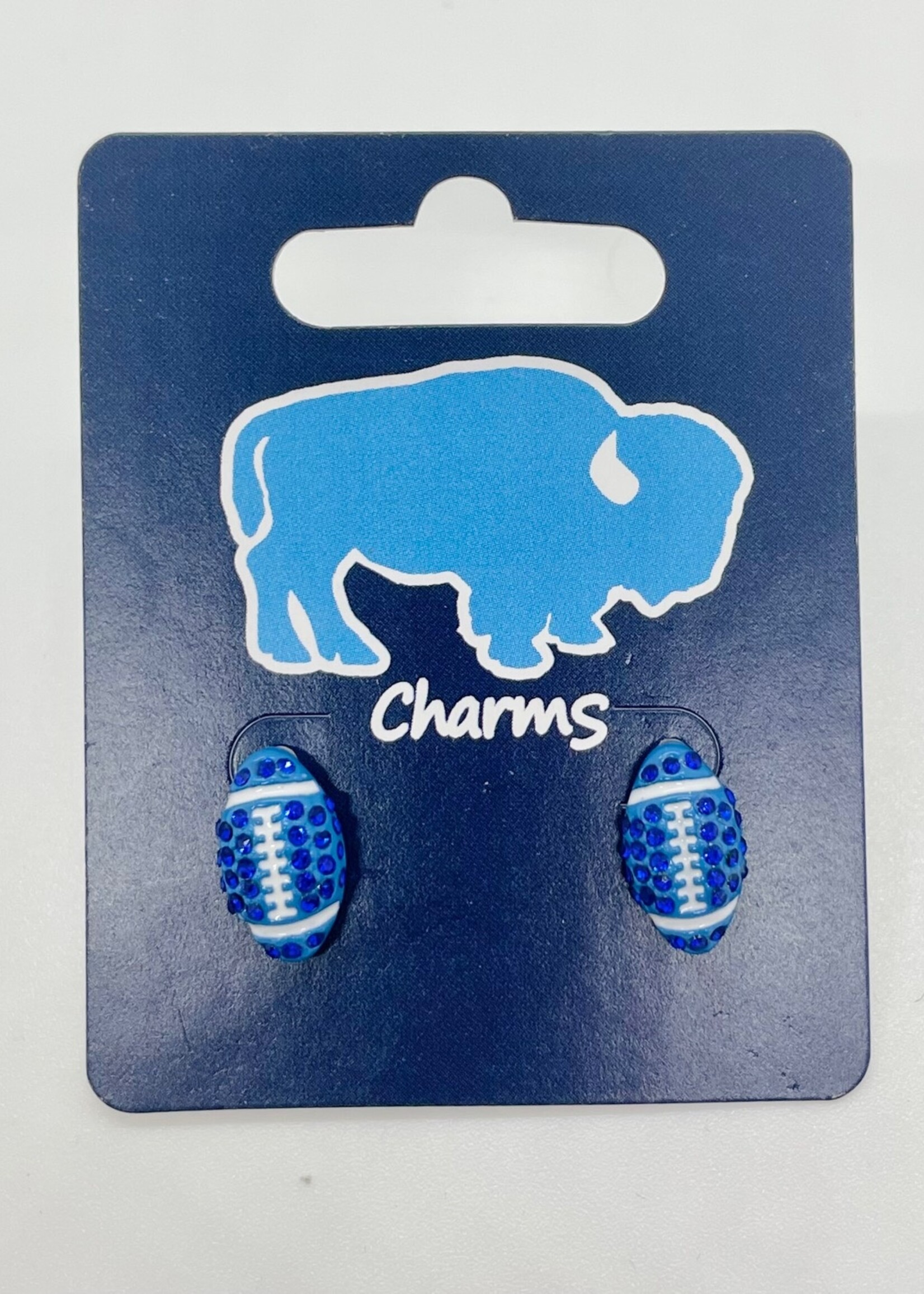BUFFALO BILLS GAME DAY  FOOTBALL EARRINGS