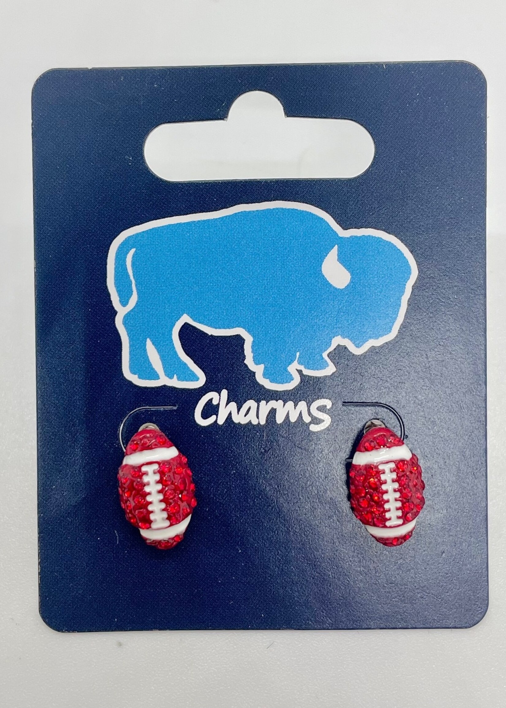 BUFFALO BILLS GAME DAY  FOOTBALL EARRINGS