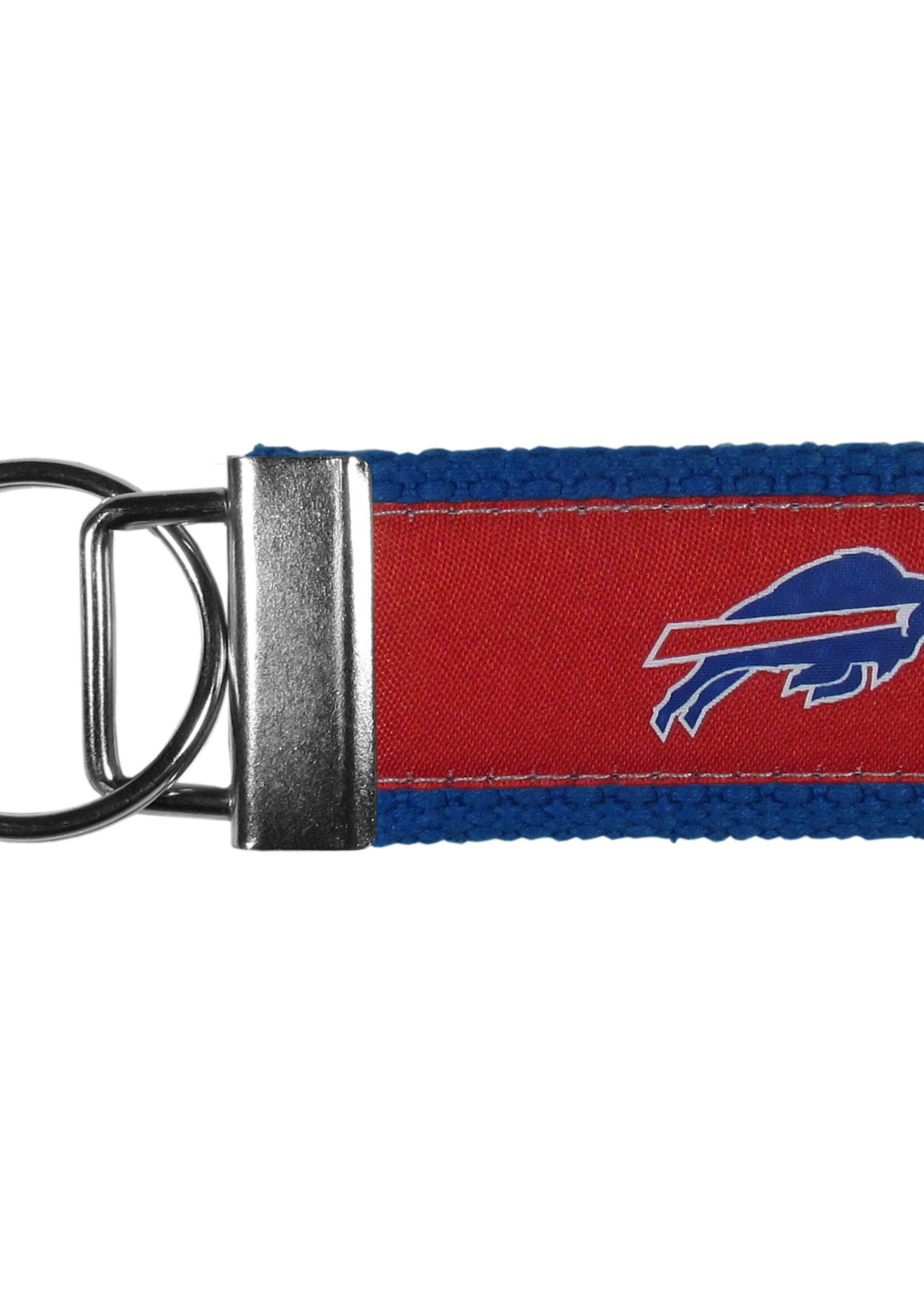 BUFFALO BILLS FOLDED RIBBON KEY CHAIN