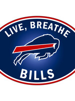 BUFFALO BILLS “LIVE BREATHE BILLS” DECAL