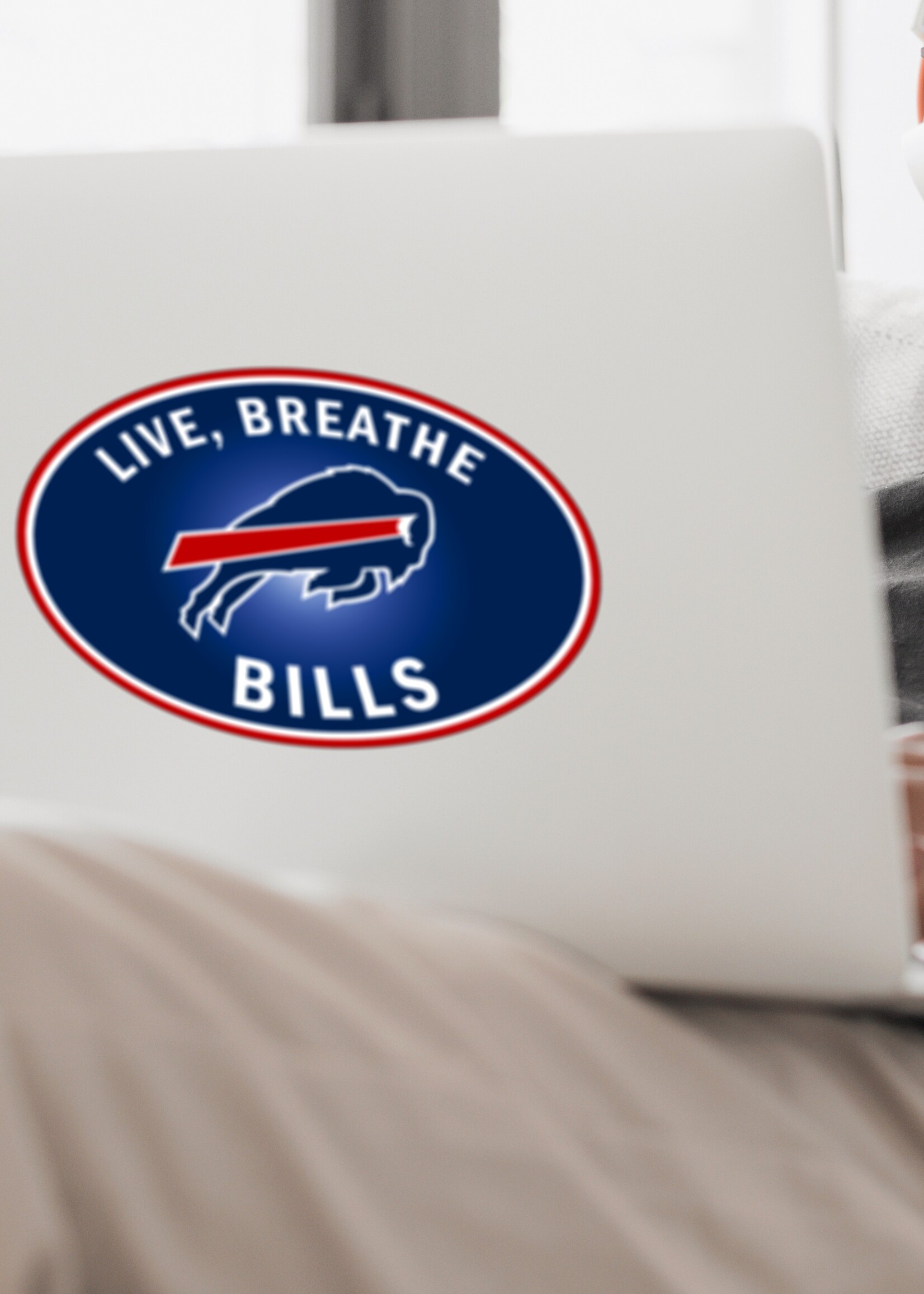 BUFFALO BILLS “LIVE BREATHE BILLS” DECAL
