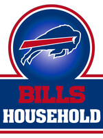 BUFFALO BILLS “BILLS HOUSEHOLD” DECAL