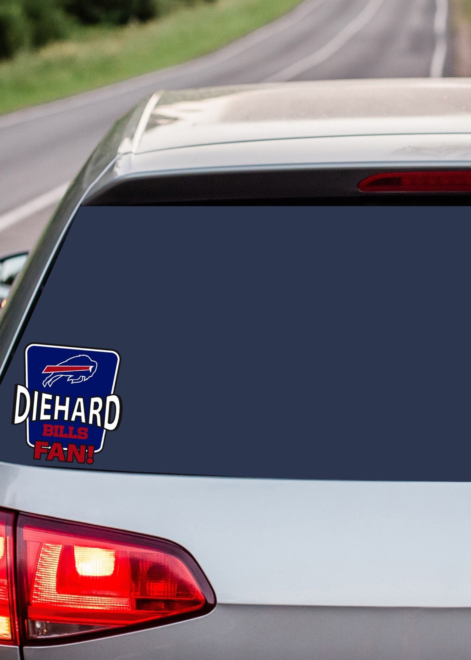 BUFFALO BILLS “DIE-HARD BILLS FAN” DECAL