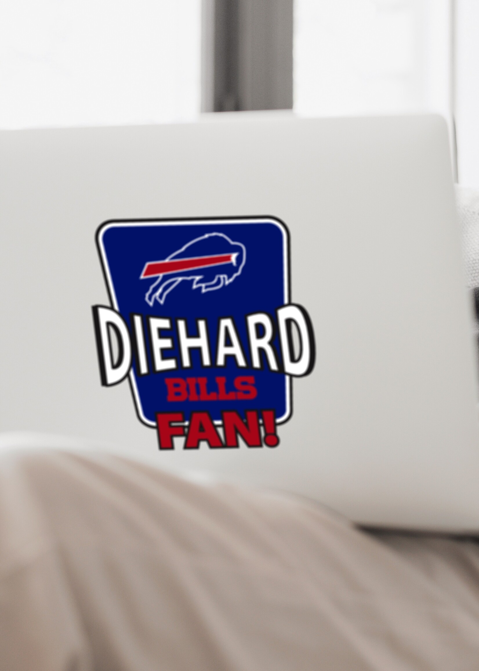 BUFFALO BILLS “DIE-HARD BILLS FAN” DECAL