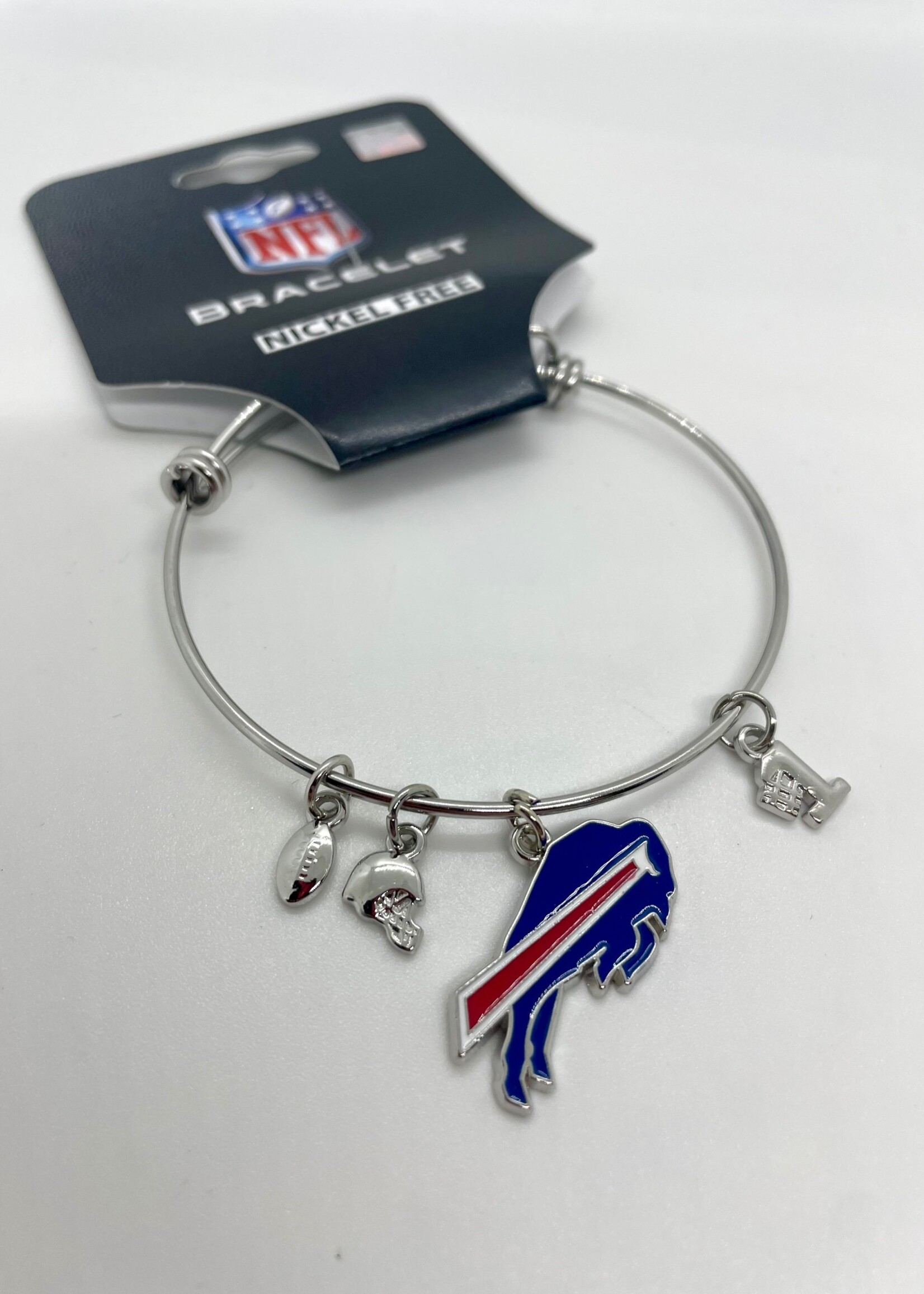 BUFFALO BILLS LOGO BANGLE BRACELET