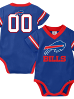 BUFFALO BILLS DAZZLE ONESIE 0-3mo