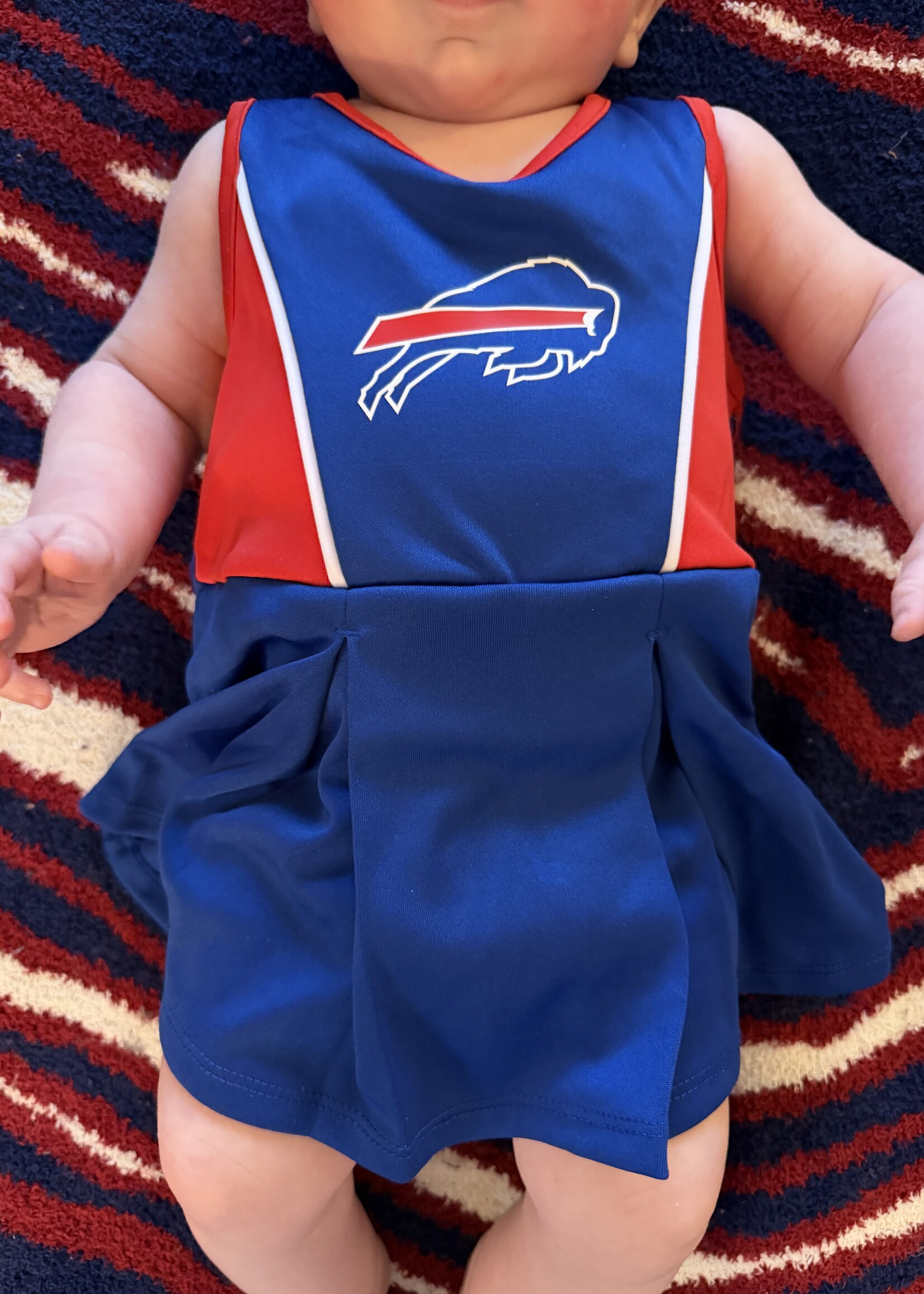 BUFFALO BILLS CHEER DRESS 12mo