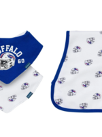 BUFFALO BILLS  BIBS & BURPCLOTH SET