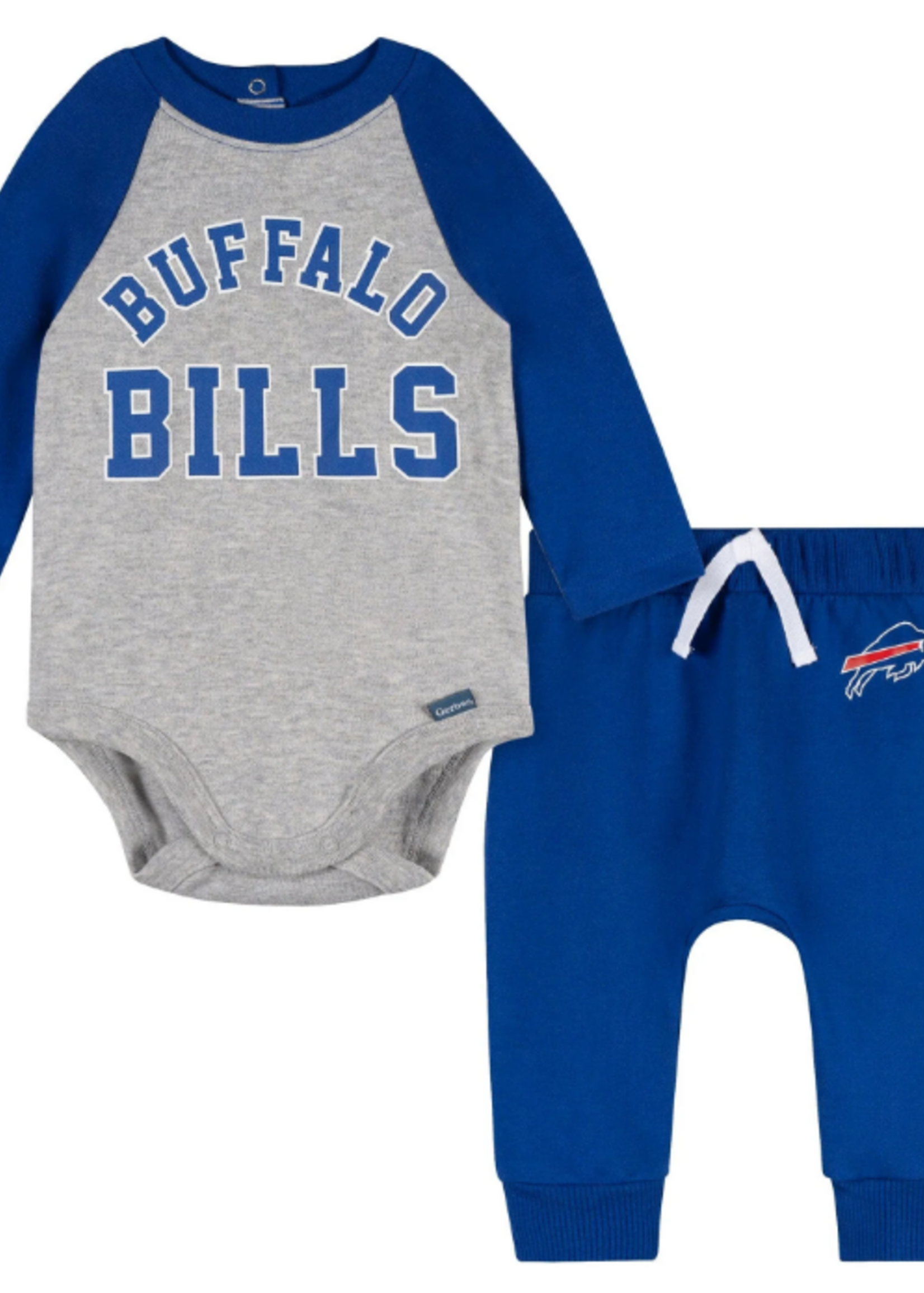 BUFFALO BILLS  2PC BODYSUIT & PANT SET 6-9mo