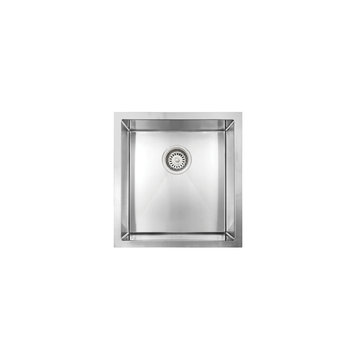 Vogt Vogt Vienna 18R Undermount Stainless Steel Bar Sink 17" x 17" x 10" With Bottom Grates