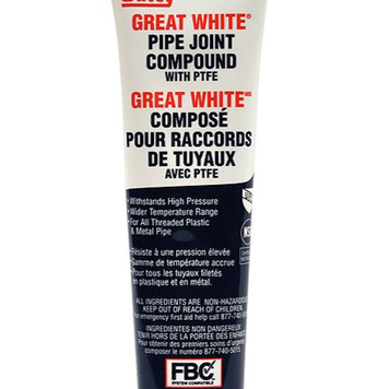 Oatey Great White Pipe Joint Compound 1oz