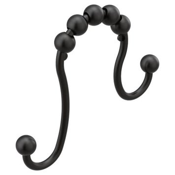 Moen Moen Matte Black Curtain Rings