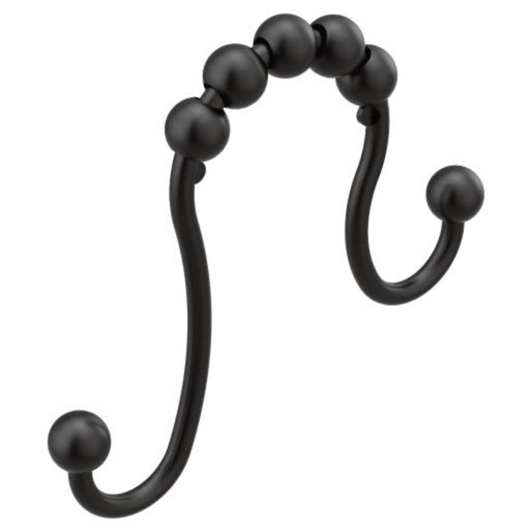 Moen Moen Matte Black Curtain Rings