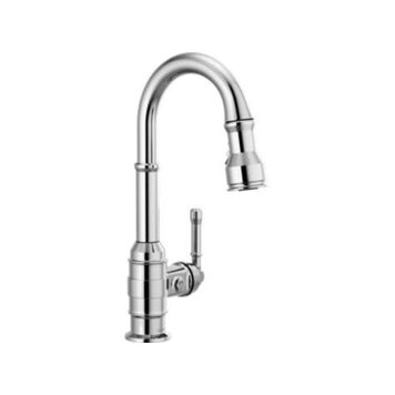 Delta Broderick Pull-Down Bar Faucet- Chrome