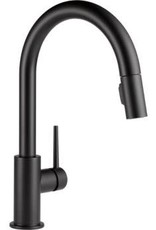 Delta DELTA TRINSIC KITCHEN FAUCET MATTE BLACK - Ck Tubs ...