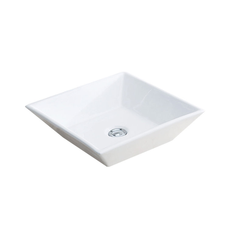 Vogt Vogt - Alland Vitreous China White Vessel Sink