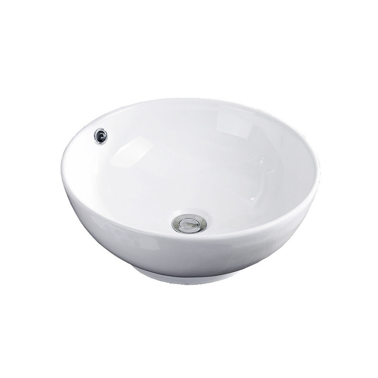 Vogt Vogt - Durn Vitreous China White Vessel Sink