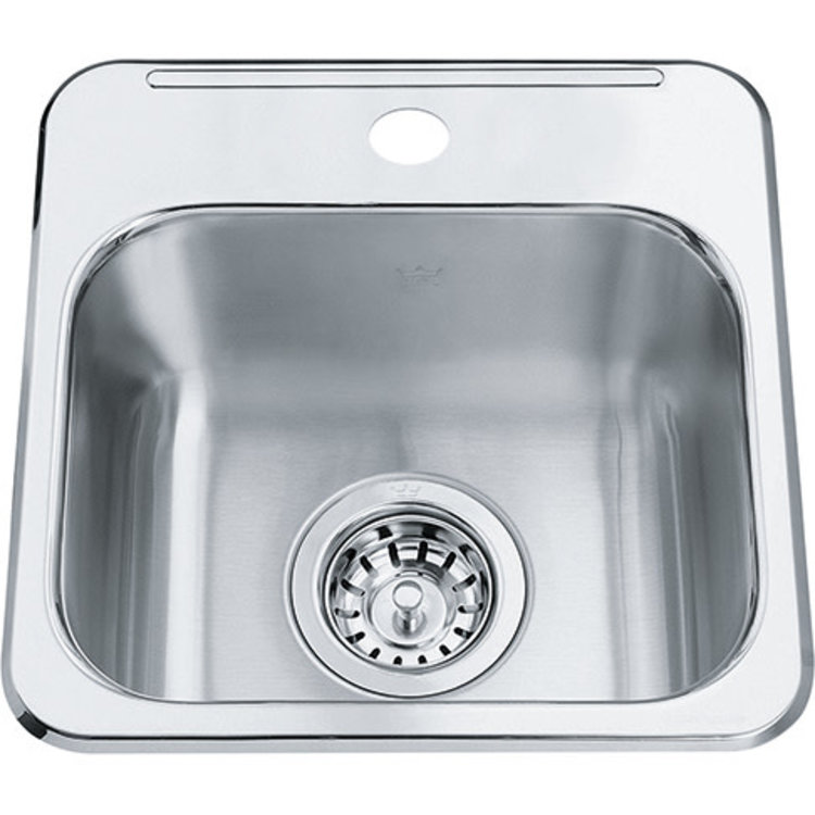 Kindred Kindred Bar Sink QSL1313-6 Single Hole