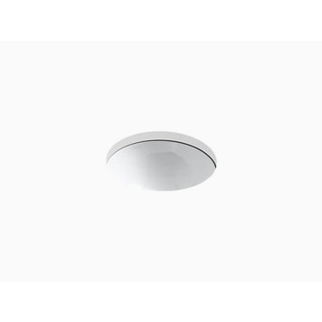 Kohler Kohler Compass Undermount/Drop-in Bathroom Sink White