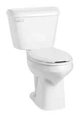 Mansfield Alto RH Elongated Toilet- White Bowl