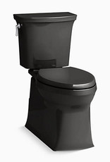 Kohler Kohler Corbelle RH Elongated Toilet- Black