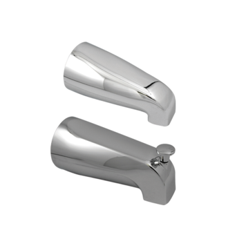 Universal Tub Spout W/ Diverter- Chrome