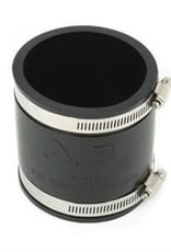 3" Pipe x Socket Rubber Coupling