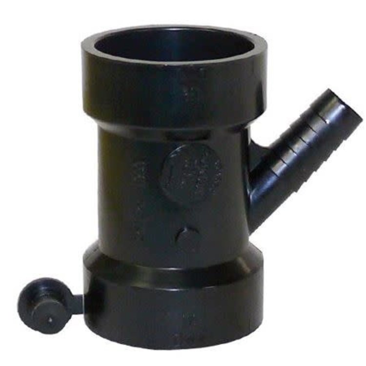 1-1/2" X 1/2" ABS DISHWASHER WYE