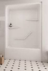 Mirolin Mirolin Hampton 1pc Tub/Shower Unit White Right Drain
