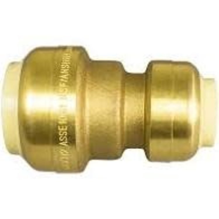 1" x 3/4" Pushfit reducing Coupling