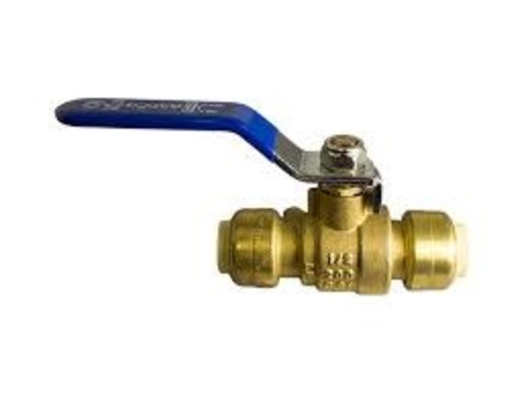1/2" Pushfit Ball Valve
