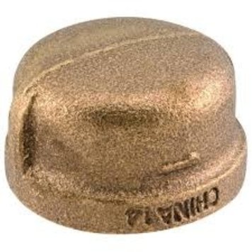 3/4" Brass Cap