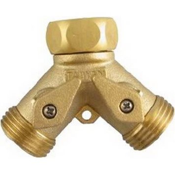 Lyncar Garden Hose "Y" Valve w/ Shutoffs