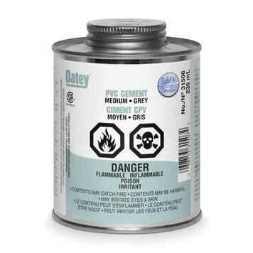 Pvc Cement Grey 237ml With Brush