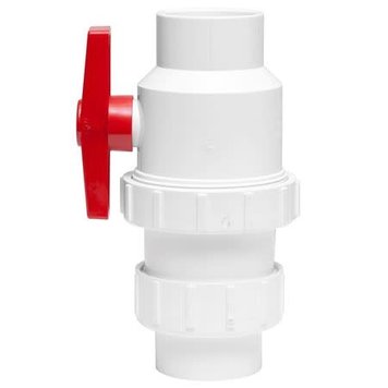 2" PVC Ball/Check Combination Valve Comp