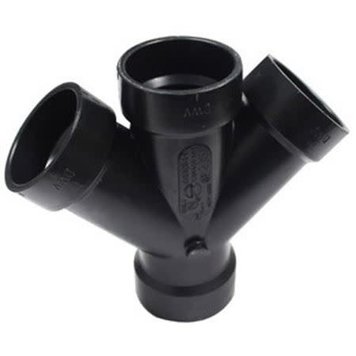 1-1/2" ABS Double WYE