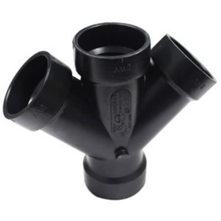 1-1/2" ABS Double WYE