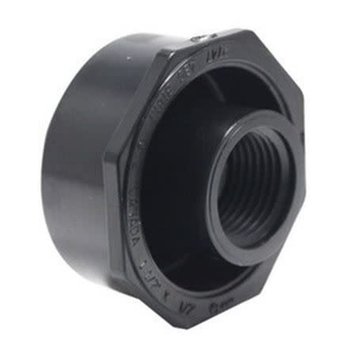 1-1/2" ABS Street x 1/2" Threaded Bushing