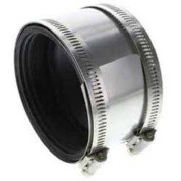 Fernco Transition Coupling 1-1/2" Cast/PL/ST x 1-1/2" Cop