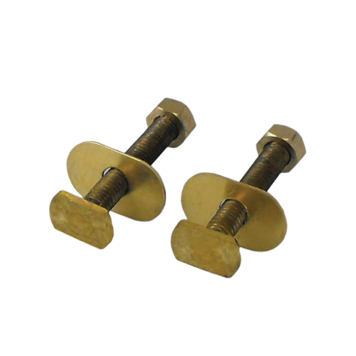 Brass Closet Bolts- 5/16" x 3-1/2"