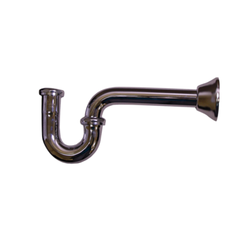 Chrome Plated 1-1/4" P-Trap