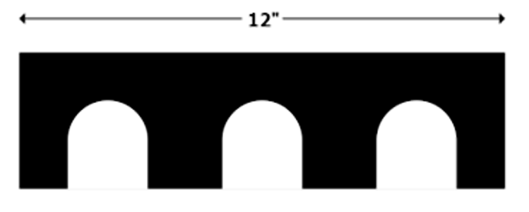 Counter Deck Repair Plate