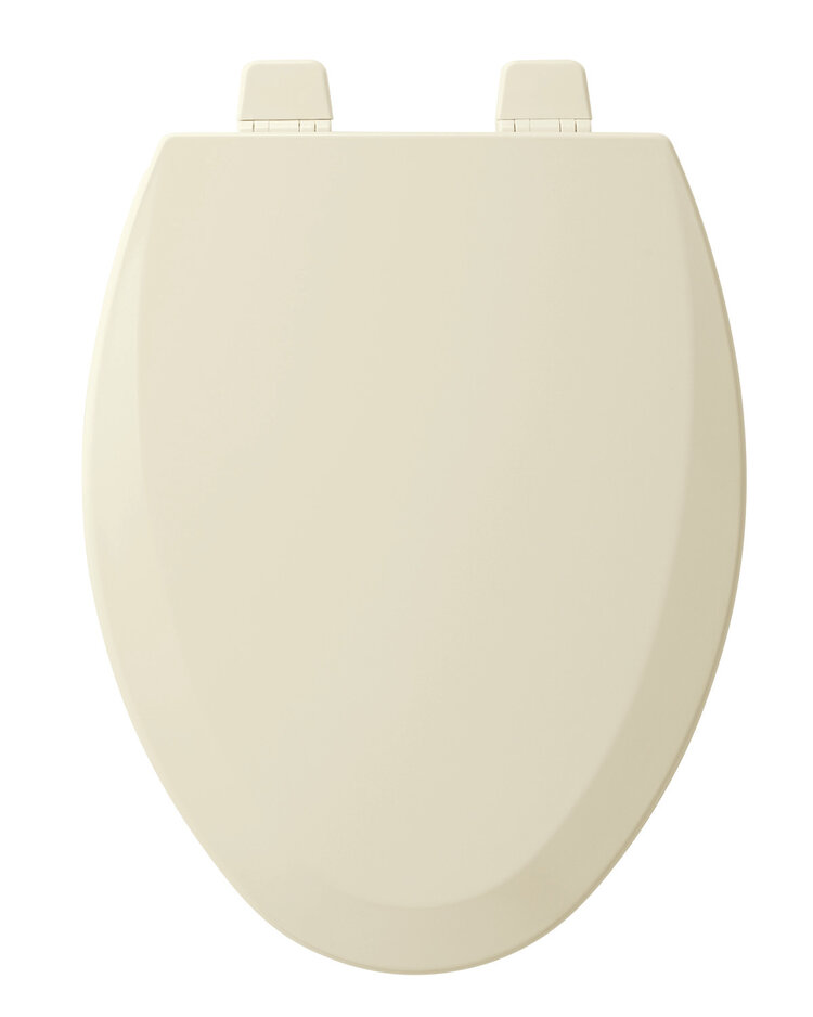 Elongated Slow Close Toilet Seat- Bone
