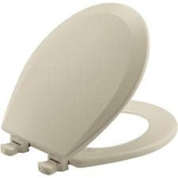 Round Slow Close Toilet Seat- Bone