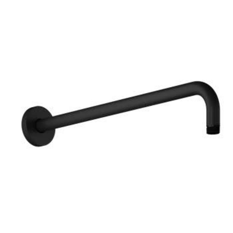 Kalia Kalia Basico Rain Shower ARM w/ Flange- Matte Black